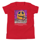 The Pug & The Pumpkin Youth Short Sleeve T-Shirt (Darker Colors)