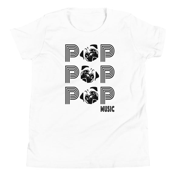 Pop Pop Pop Music Youth Short Sleeve T-Shirt